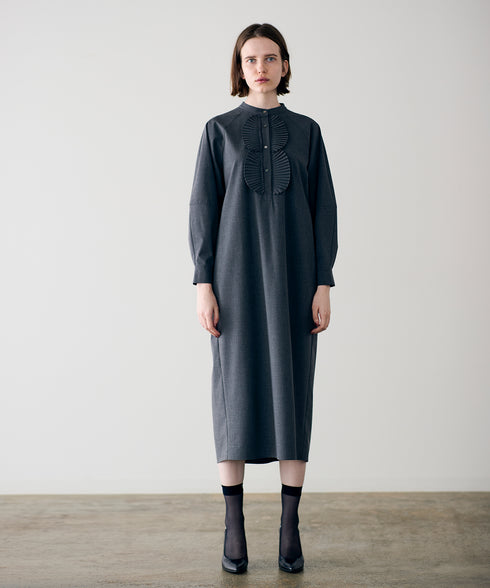 再入荷予約【SOI-MeME】pleats jabot one-piece